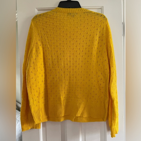 J. Crew Pointelle Sweater - Picture 2 of 4